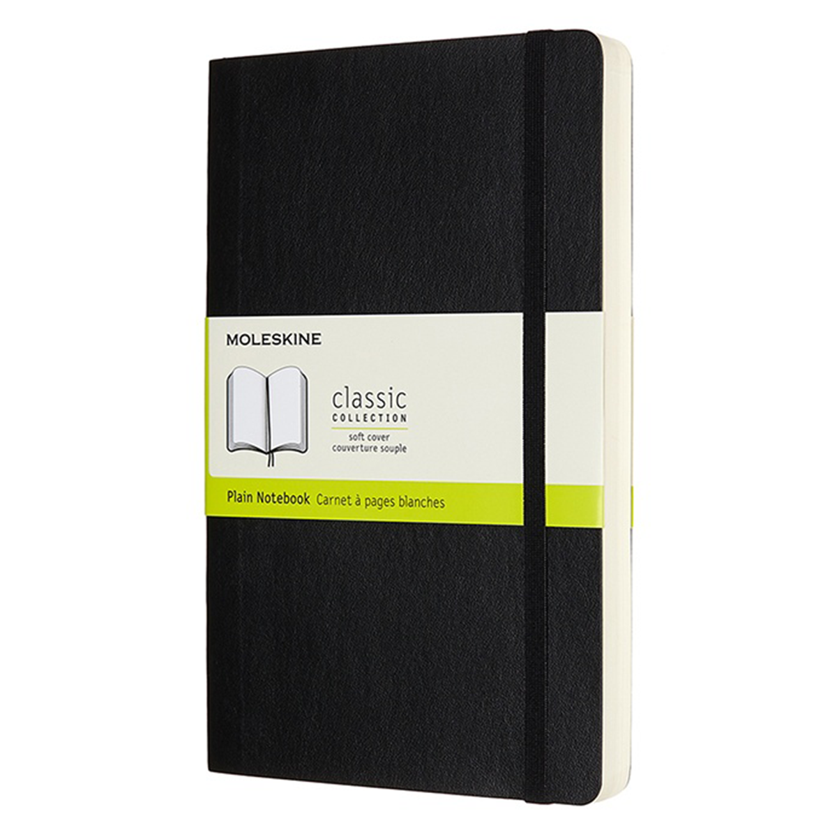 Classic Soft Cover Expanded Black i gruppen Papir & Blok / Skriv og noter / Notesbøger hos Pen Store (100434_r)