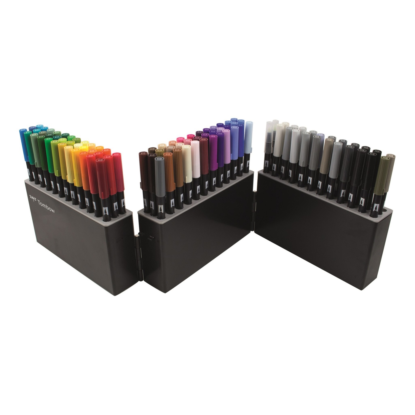 ABT Dual Brush Pen Box Case 108 stk Sæt i gruppen Penne / Kunstnerpenne / Penselpenne hos Pen Store (101109)