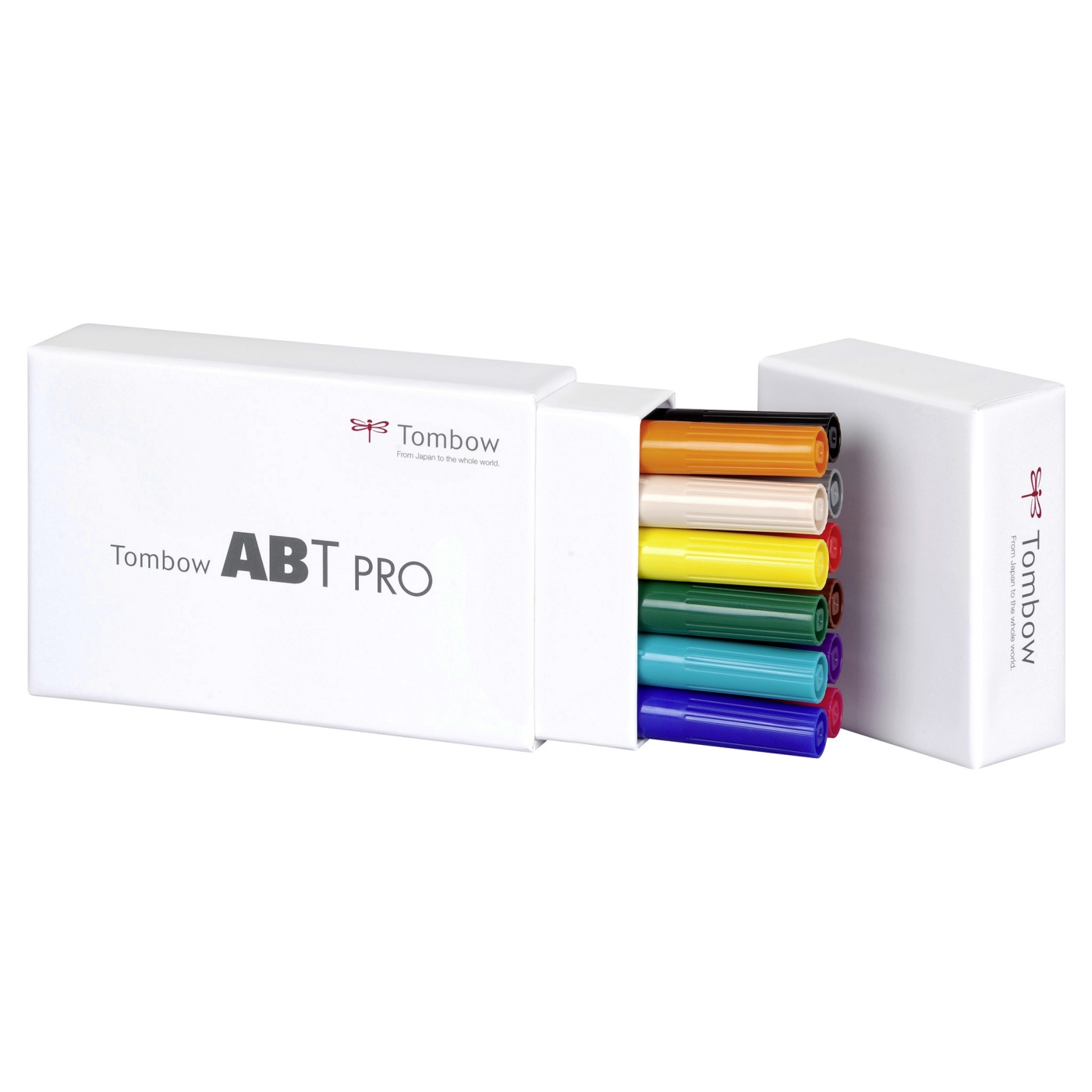 ABT PRO Dual Penselpen 12-sæt Basic i gruppen Penne / Produktserie / ABT Dual Brush hos Pen Store (101254)