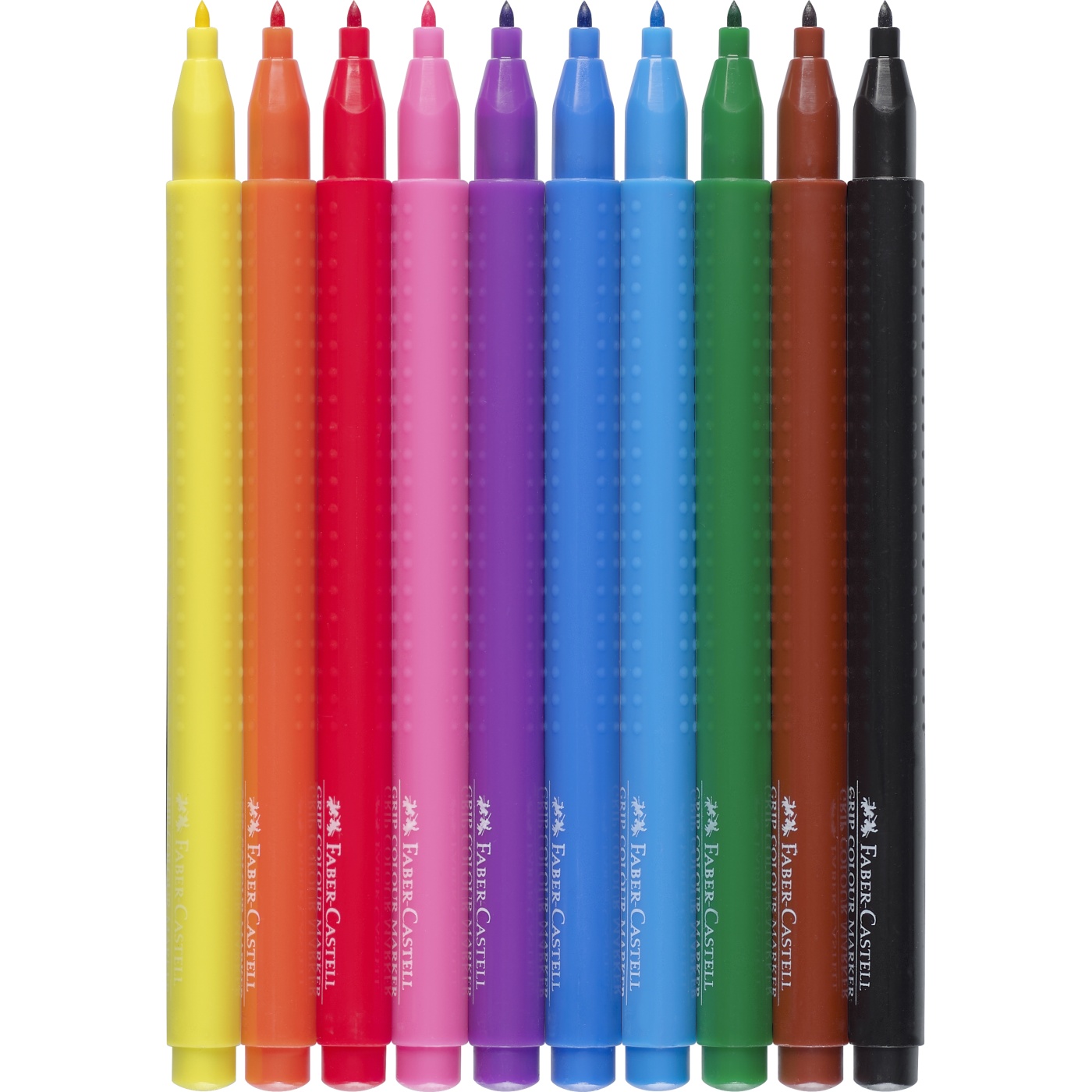 Grip Colour Marker 10-sæt i gruppen Kids / Børnepenne / 3 år+ hos Pen Store (101392)