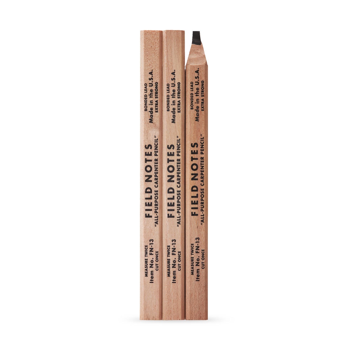 Carpenter Pencil 3-pak i gruppen Penne / Skrive / Blyanter hos Pen Store (101435)