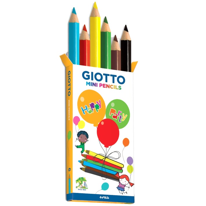 Mini Pencil Party Set x 10 i gruppen Kids / Børnepenne / Farveblyanter til børn hos Pen Store (101589)