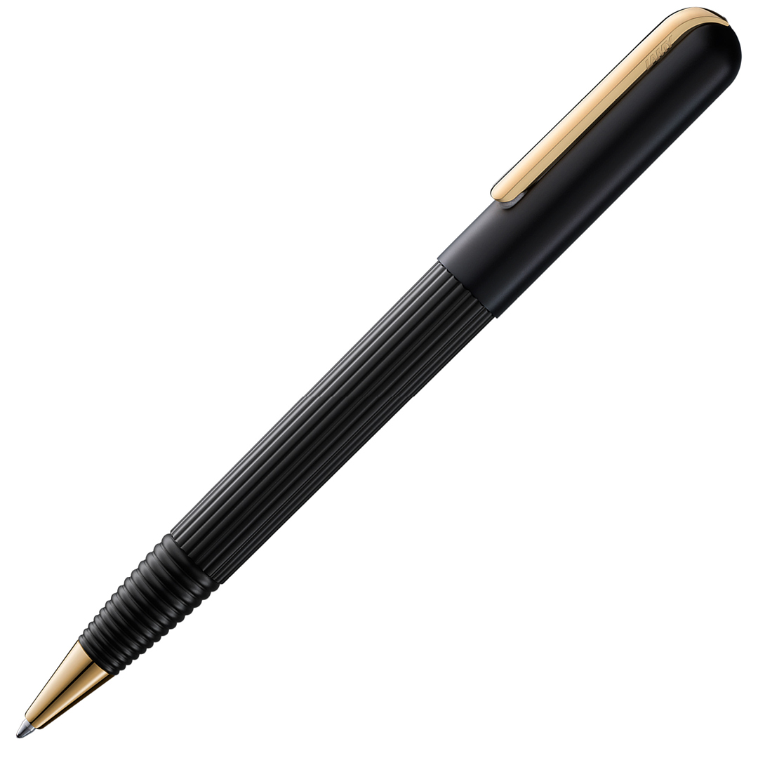 Imporium Black/Gold Kuglepen i gruppen Penne / Fine Writing / Kuglepenne hos Pen Store (101821)