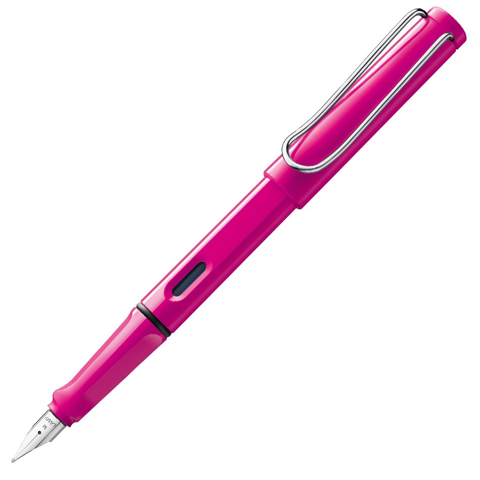 Safari Fyldepen Pink i gruppen Penne / Fine Writing / Gavepenne hos Pen Store (101996_r)
