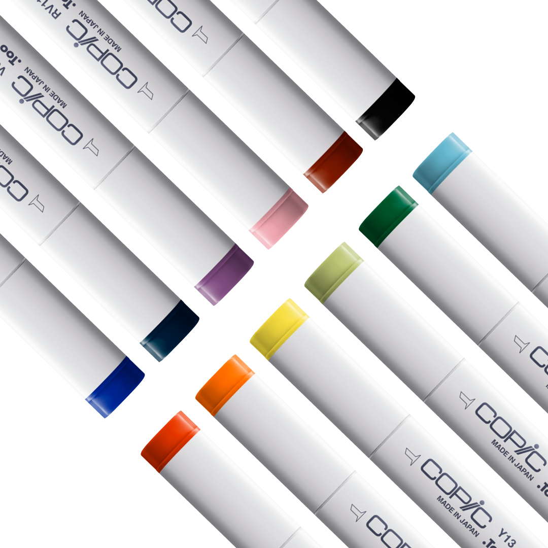 Classic sæt 12 stk Basic Colors