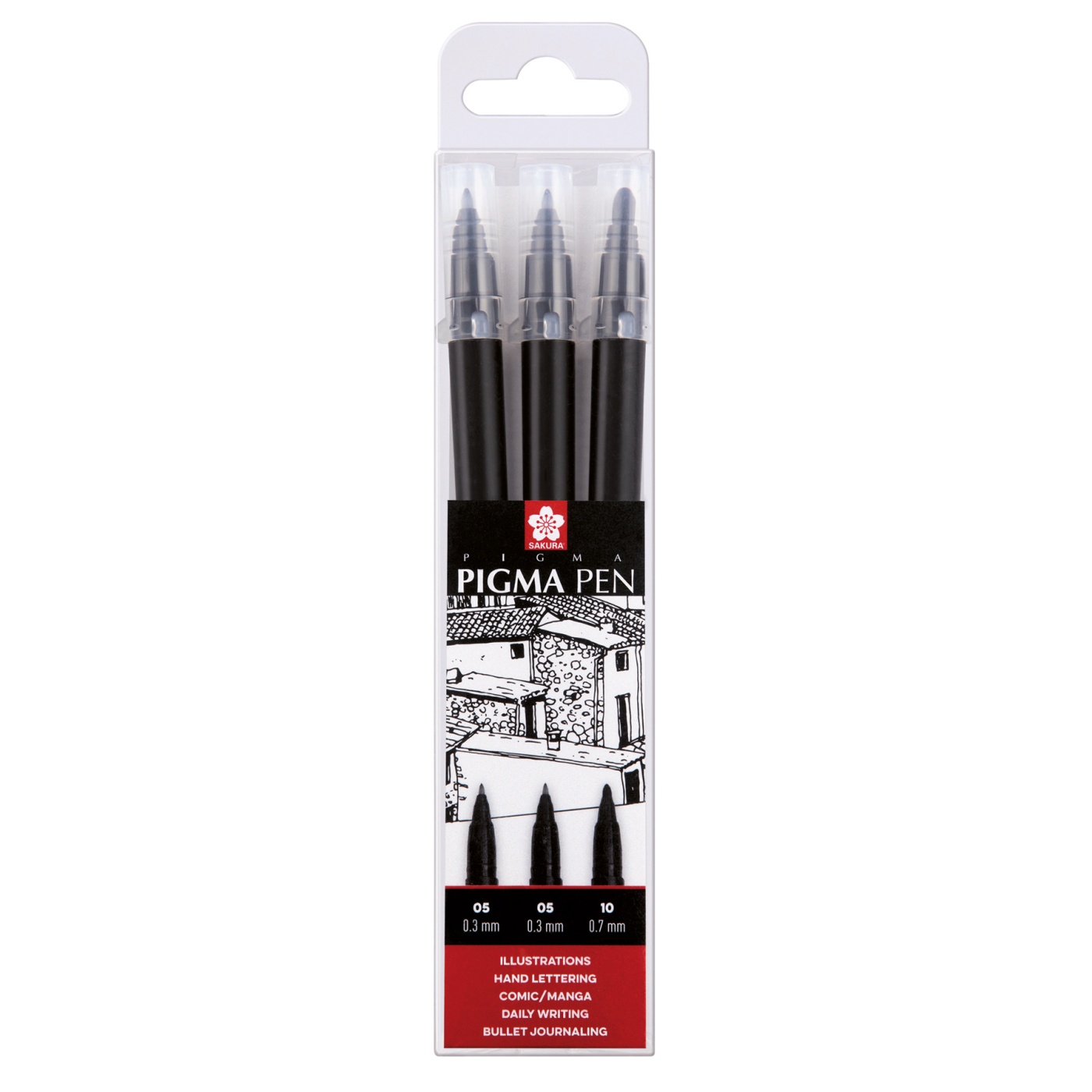 Pigma Pen 3-pack i gruppen Penne / Skrive / Fineliners hos Pen Store (103528)