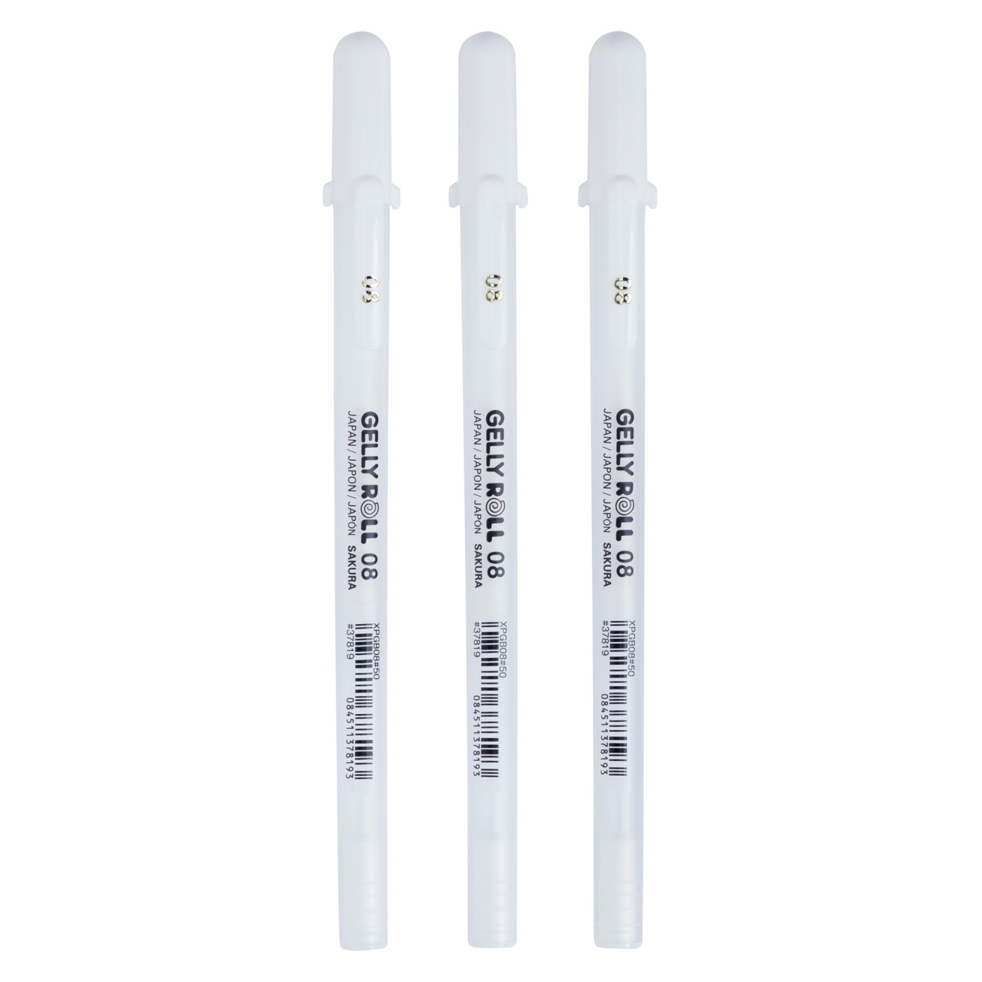 Gelly Roll Basic White 3-pack Medium i gruppen Penne / Skrive / Gelpenne hos Pen Store (103536)