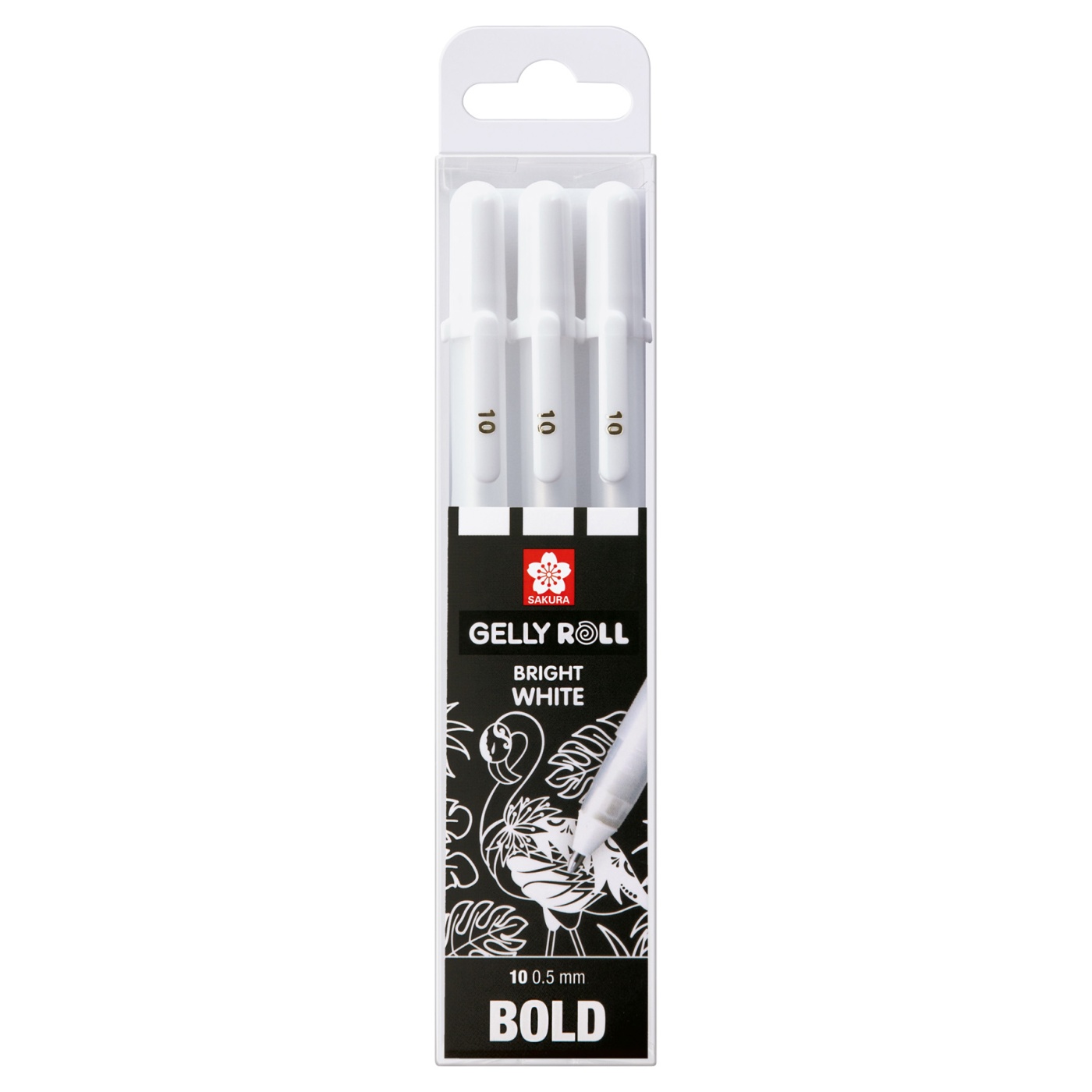 Gelly Roll Basic White 3-pack Bold i gruppen Penne / Skrive / Gelpenne hos Pen Store (103537)