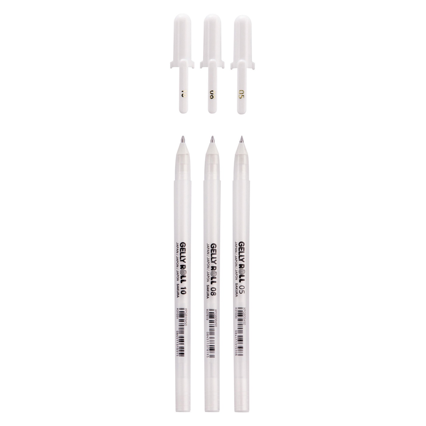 Gelly Roll Basic White 3-pack i gruppen Penne / Skrive / Gelpenne hos Pen Store (103538)