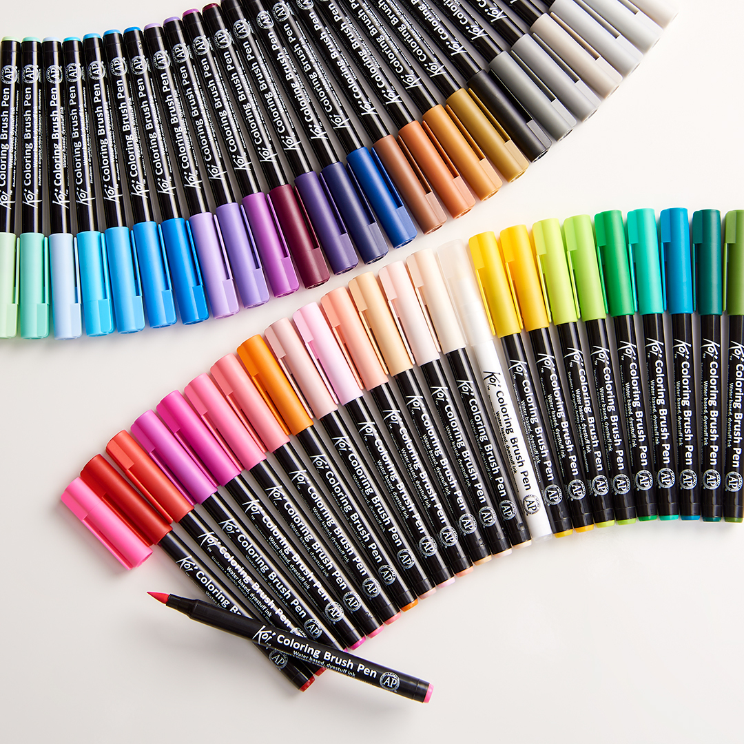 Staedtler Pigment Arts Brush Pen 36-sæt | Pen Store