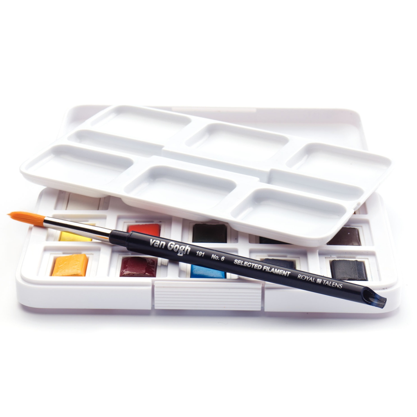 Pocket Box Akvarel 12-sæt i gruppen Kunstnerartikler / Farver / Akvarelfarver hos Pen Store (104062)