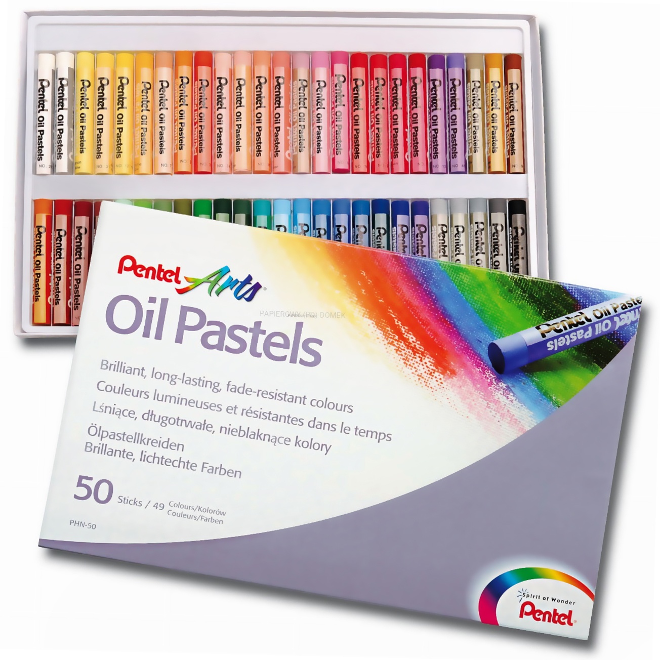 Oliepastel sæt 50 stk i gruppen Kunstnerartikler / Kridt og blyanter / Pastelkridt hos Pen Store (104643)