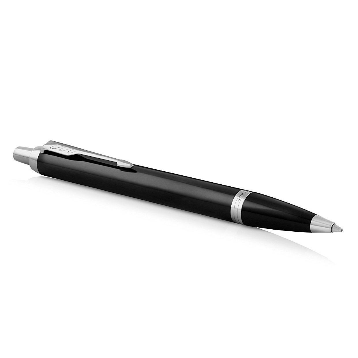 IM Black/Chrome Kuglepen i gruppen Penne / Fine Writing / Kuglepenne hos Pen Store (104666)