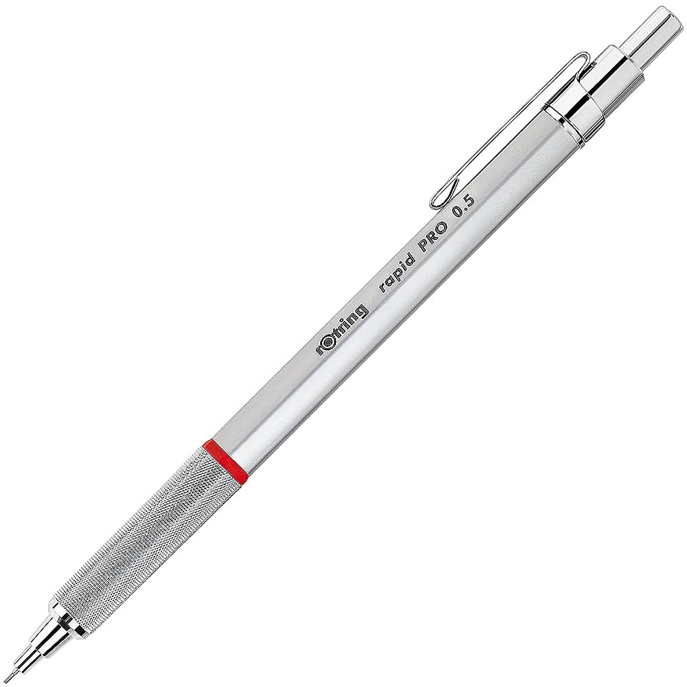 Rapid Pro Stiftblyant 0.5 Sølv i gruppen Penne / Mærkning og kontor / Kuglepenne til kontoret hos Pen Store (104723)