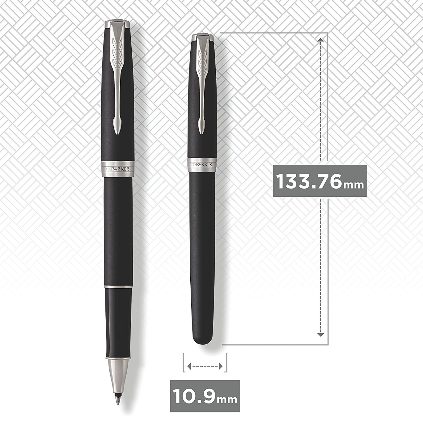 Sonnet Black/Chrome Rollerball i gruppen Penne / Fine Writing / Rollerballpenne hos Pen Store (104802)