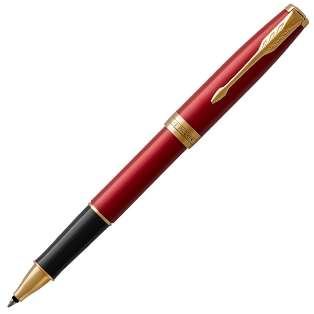 Sonnet Red/Gold Rollerball i gruppen Penne / Fine Writing / Rollerballpenne hos Pen Store (104829)
