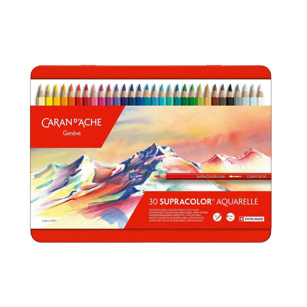 Supracolor Akvarell sæt 30 stk i gruppen Penne / Kunstnerpenne / Akvarelblyanter hos Pen Store (105017)