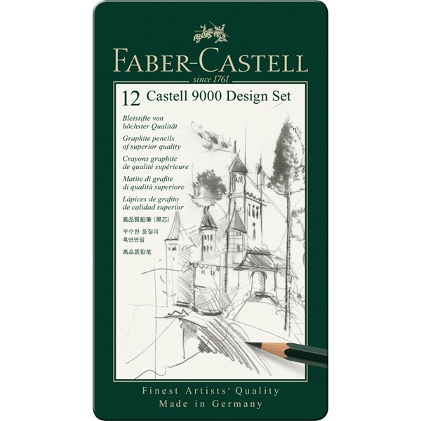 Blyerts Castell 9000 Design Set i gruppen Penne / Skrive / Blyanter hos Pen Store (105056)