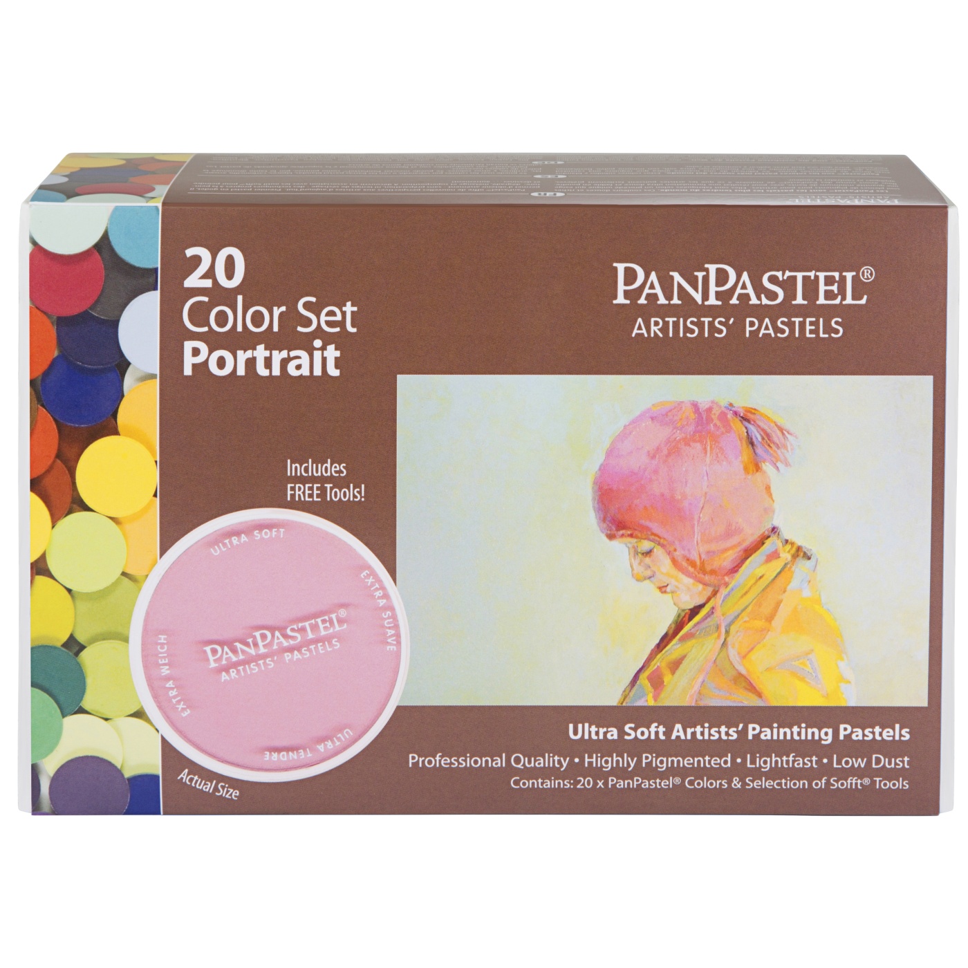 Portrait 20-set i gruppen Kunstnerartikler / Farver / Pastel hos Pen Store (106068)