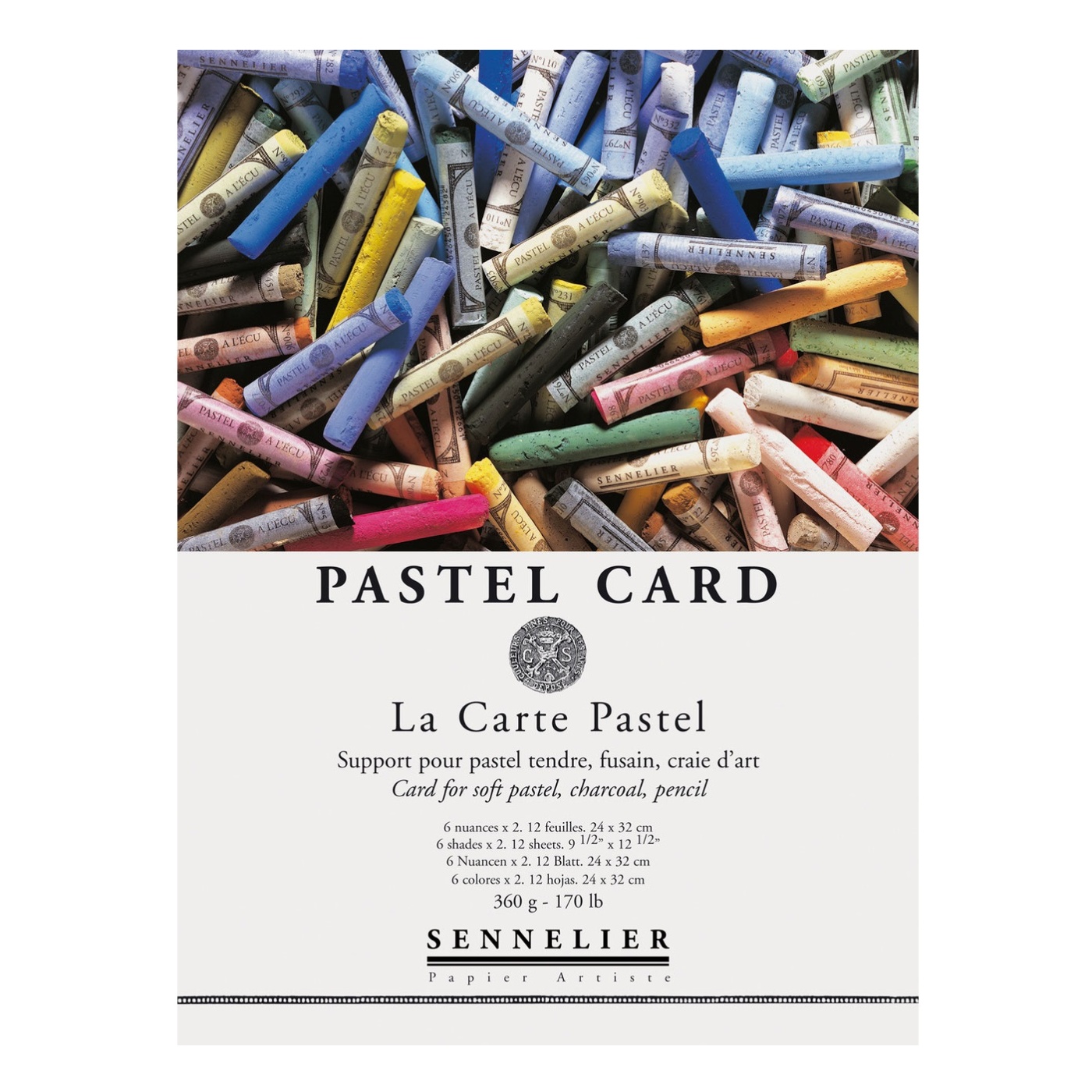 Pastel Card A4 i gruppen Papir & Blok / Kunstnerblok / Pastelblokke hos Pen Store (106119)