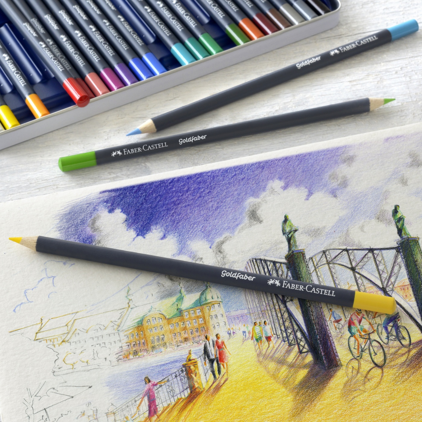 Color Pencil Goldfaber i gruppen Penne / Kunstnerpenne / Farvepenne hos Pen Store (106585_r)