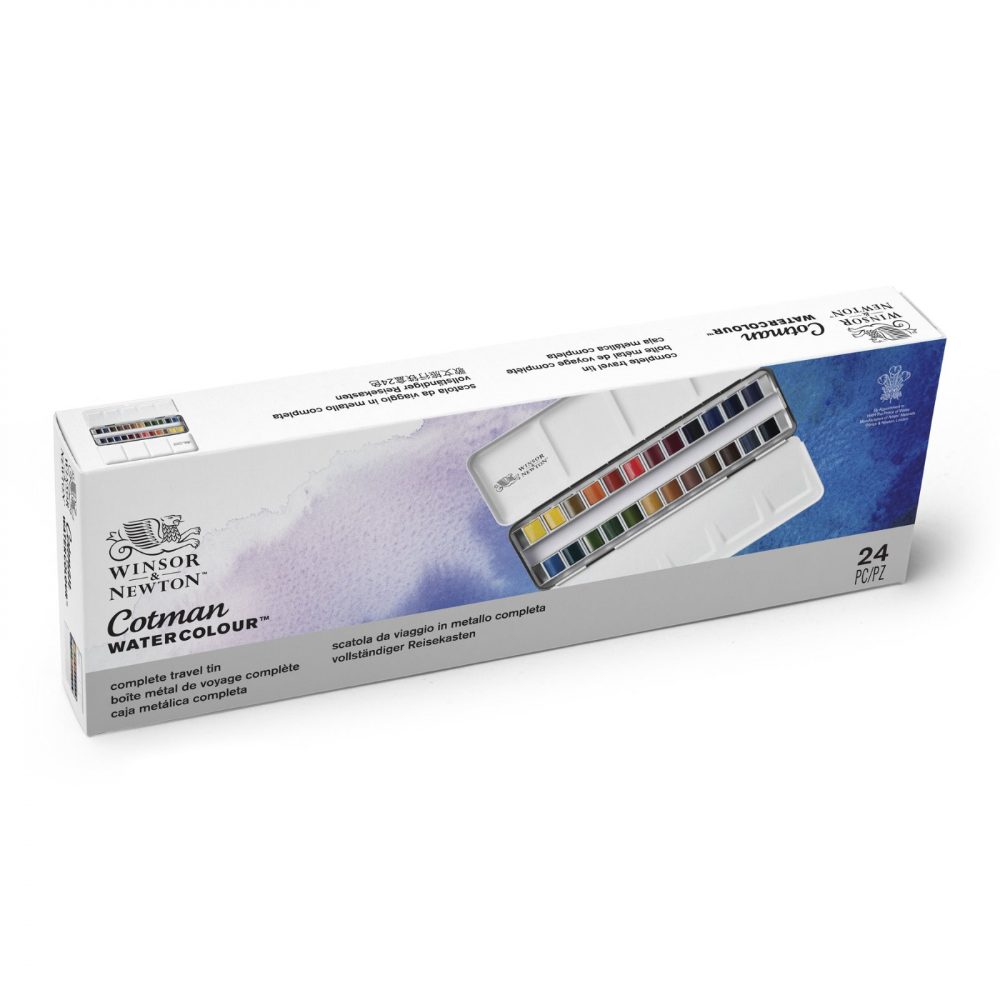 Cotman Water Colors Sketchers Metal Box i gruppen Kunstnerartikler / Farver / Akvarelfarver hos Pen Store (107244)