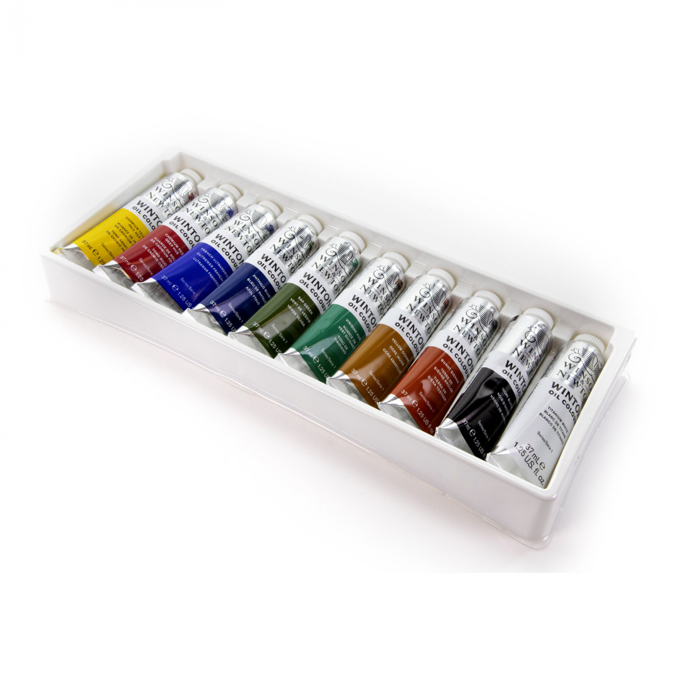 Winton Oil Color Tube 37 ml 10-set i gruppen Kunstnerartikler / Farver / Oliefarve hos Pen Store (107256)