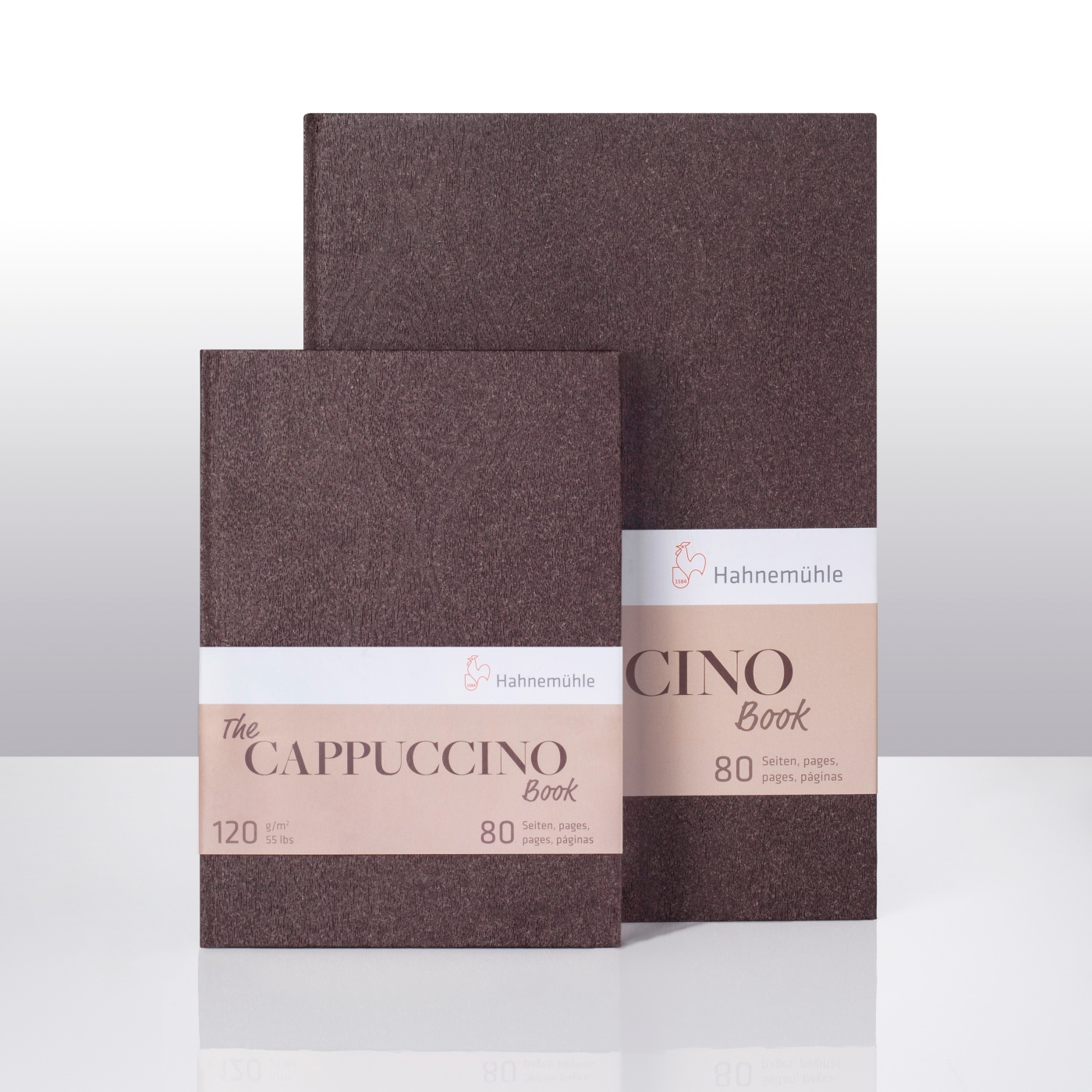 The Cappuccino Book A5 i gruppen Papir & Blok / Kunstnerblok / Farvet papir hos Voorcrea (107598)