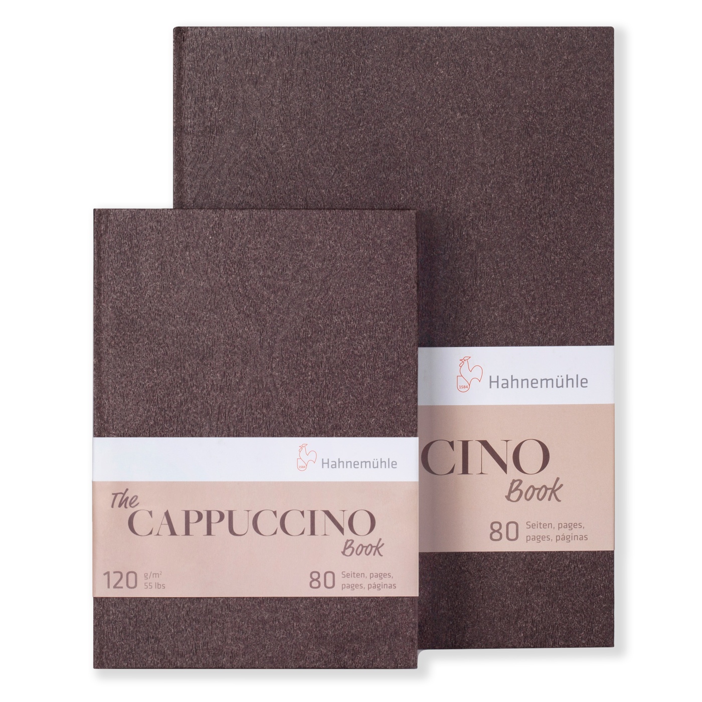 The Cappuccino Book A4 i gruppen Papir & Blok / Kunstnerblok / Farvet papir hos Pen Store (107599)
