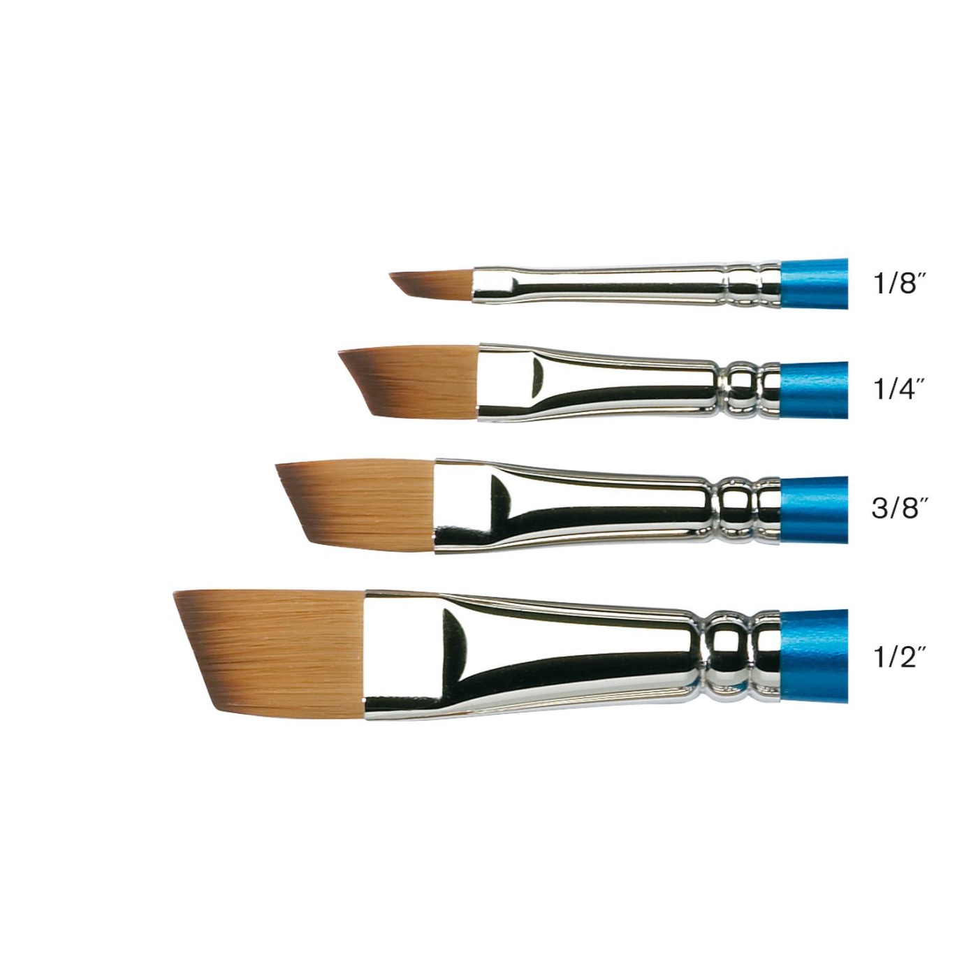 Cotman Brush - Series 667 Angled 1/8 i gruppen Kunstnerartikler / Produktserie / W&N Cotman hos Pen Store (107639)