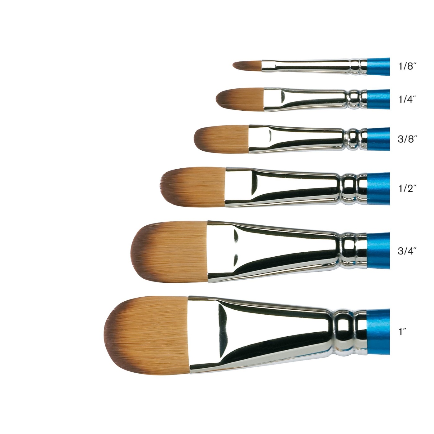 Cotman Brush - Series 668 Filbert 1/2 i gruppen Kunstnerartikler / Produktserie / W&N Cotman hos Pen Store (107646)