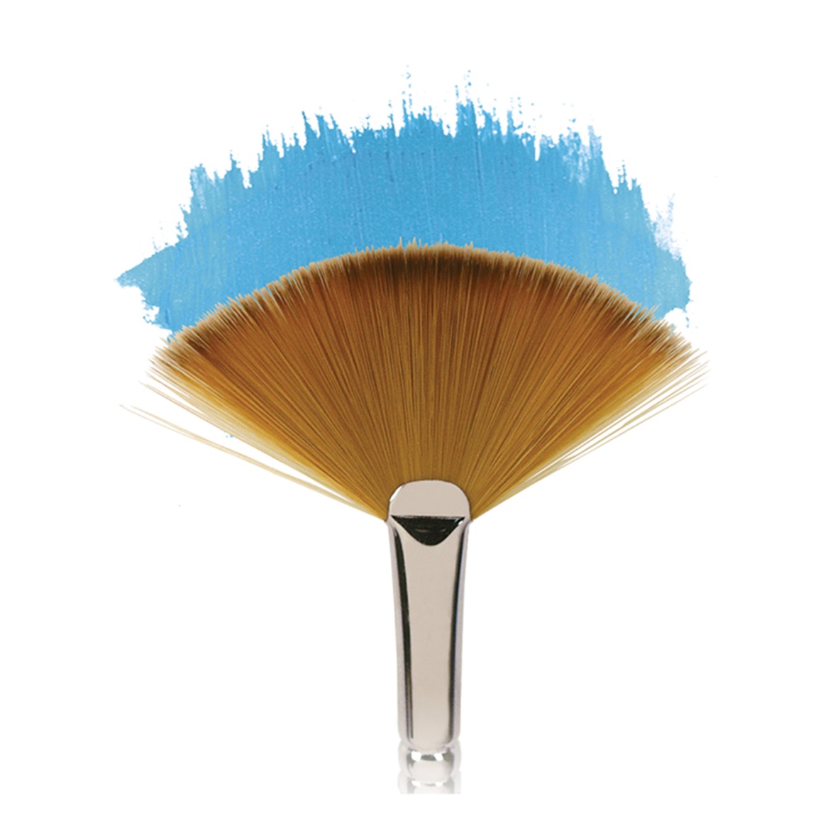 Cotman Brush - Series 888 Fan 4 - Short Handle i gruppen Kunstnerartikler / Pensler / Brede pensler hos Voorcrea (107651)