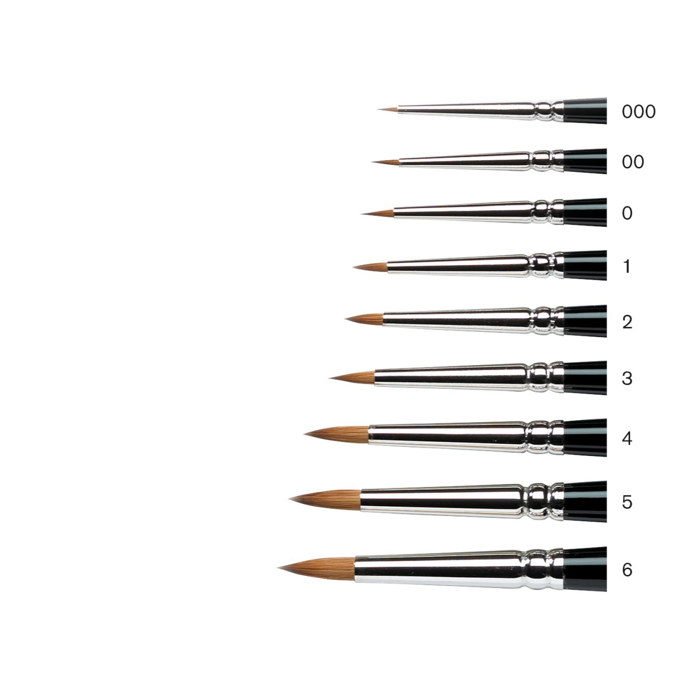 Series 7 Kolinsky Sable Brush Miniature 5 i gruppen Kunstnerartikler / Pensler / Tynde pensler hos Pen Store (107680)