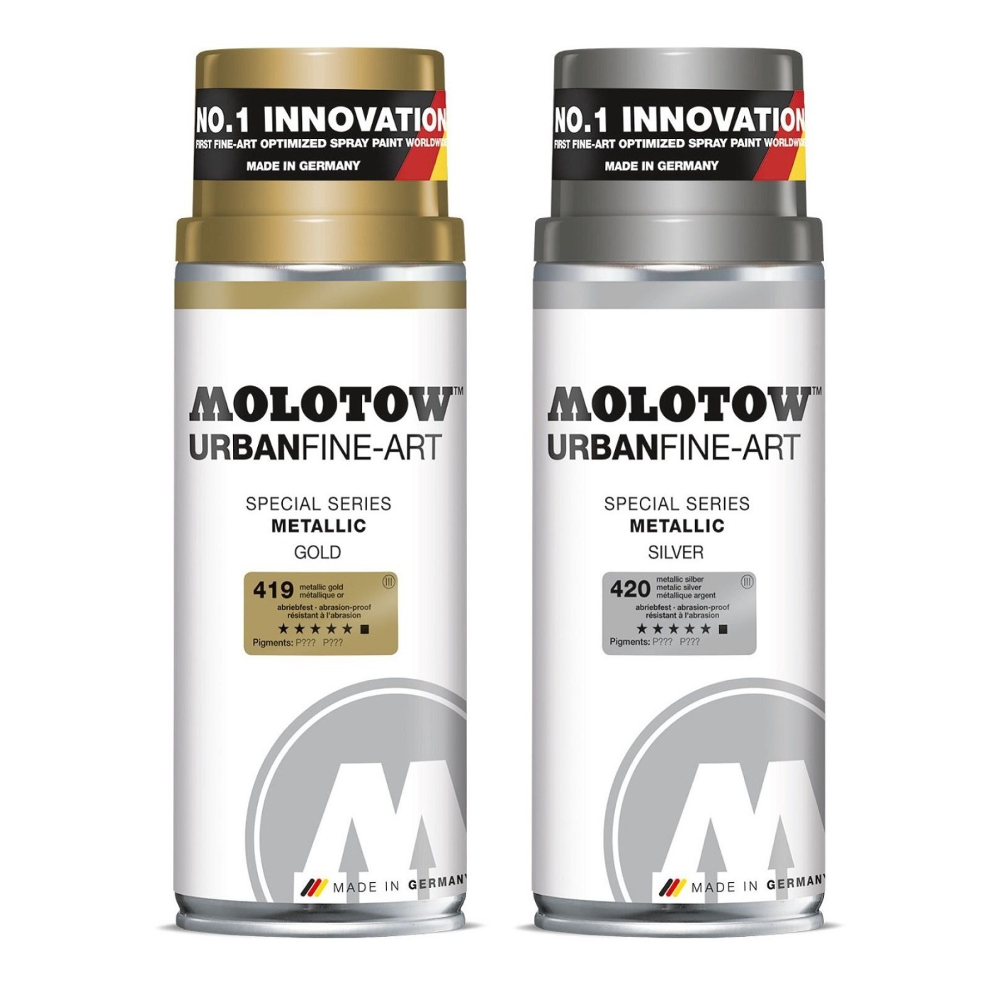 Spray UrbanFineArt Metallic 400 ml i gruppen Kunstnerartikler / Farver / Spraymaling hos Pen Store (108241_r)