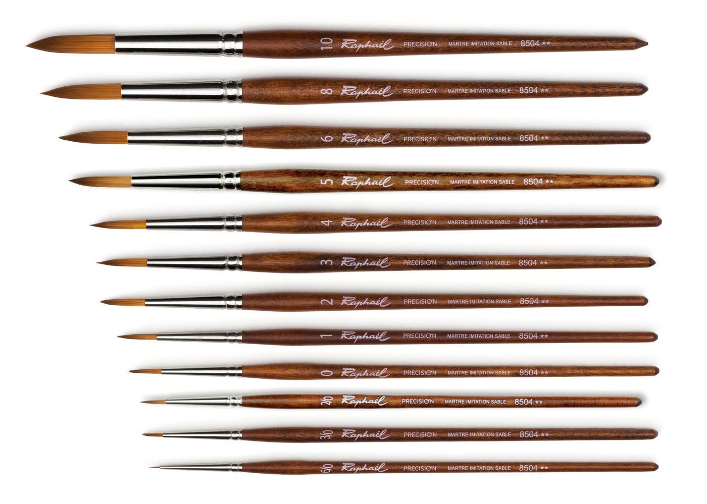 Precision Brush 8504 Round st 000 i gruppen Kunstnerartikler / Pensler / Akvarelpensler hos Pen Store (108267)