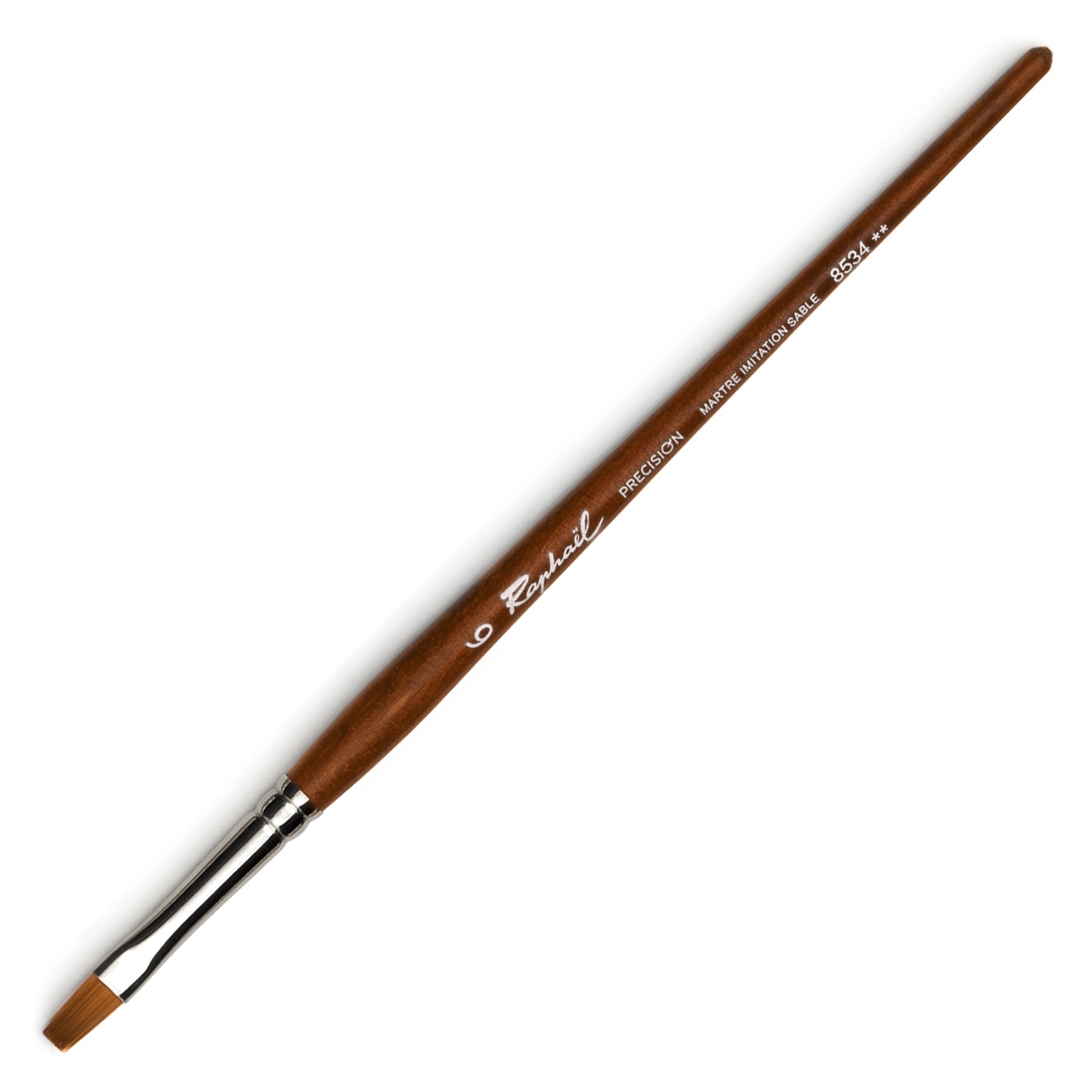 Precision Brush 8534 Flat st 6 i gruppen Kunstnerartikler / Pensler / Syntetiske pensler hos Pen Store (108280)