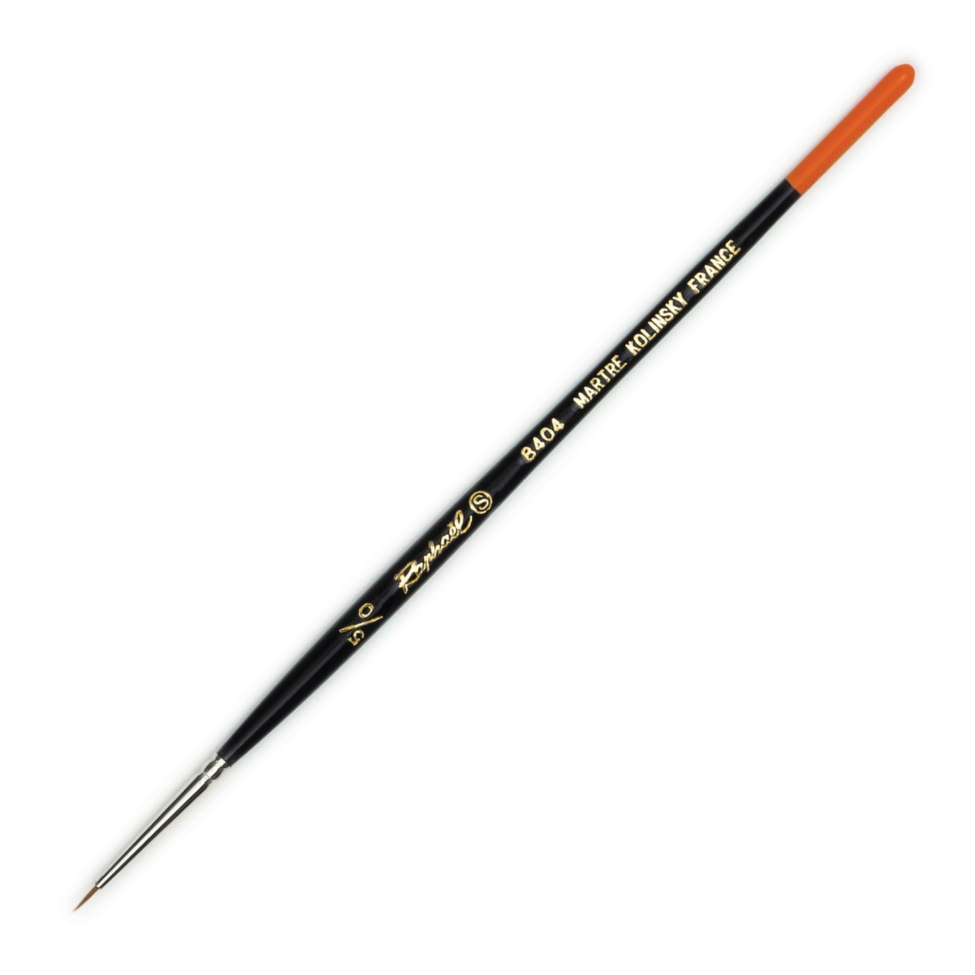 Pure Kolinsky Sable Brush Round 8404 St 5/0 i gruppen Kunstnerartikler / Pensler / Tynde pensler hos Pen Store (108301)