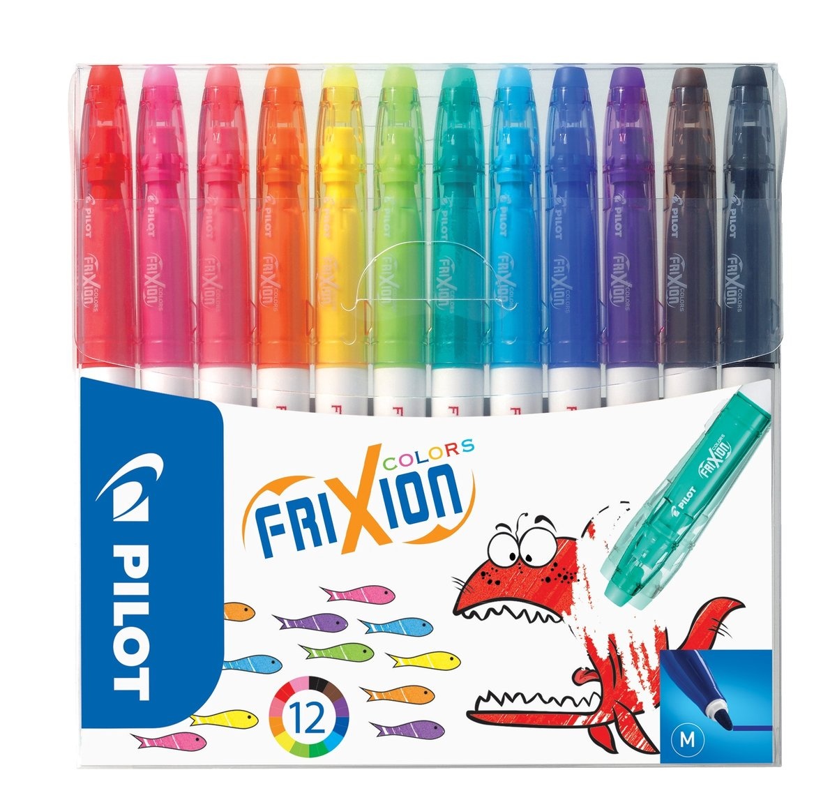 Frixion Colors sæt 12 stk i gruppen Penne / Kunstnerpenne / Tuschpenne hos Pen Store (109080)