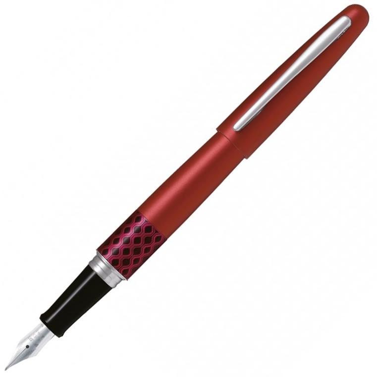 MR Retro Pop Fountain Pen Metallic Red i gruppen Penne / Fine Writing / Fyldepenne hos Pen Store (109500)