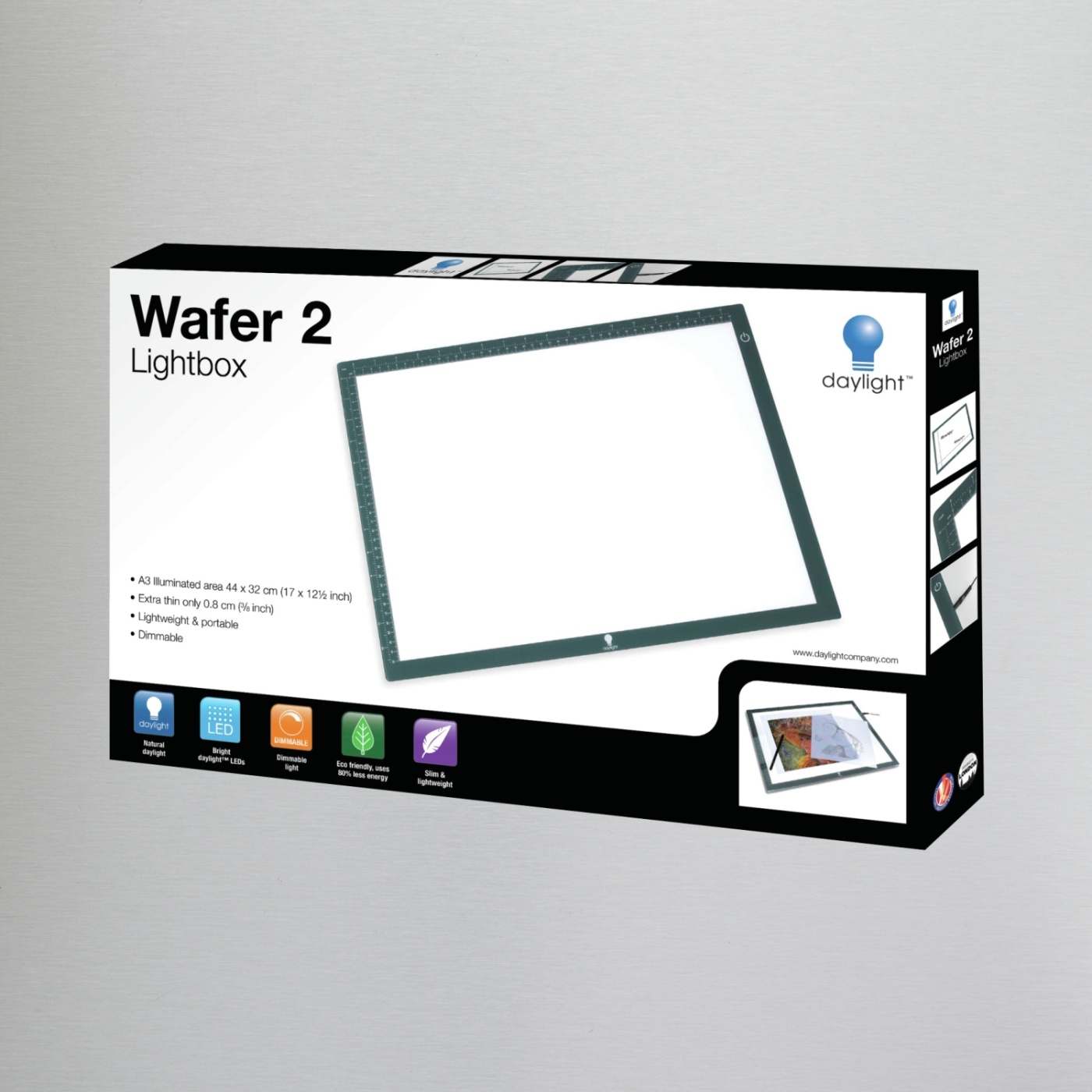 Wafer Lysbord LED A3+ i gruppen Kunstnerartikler / Kunstnertilbehør / Lysborde hos Pen Store (111245)