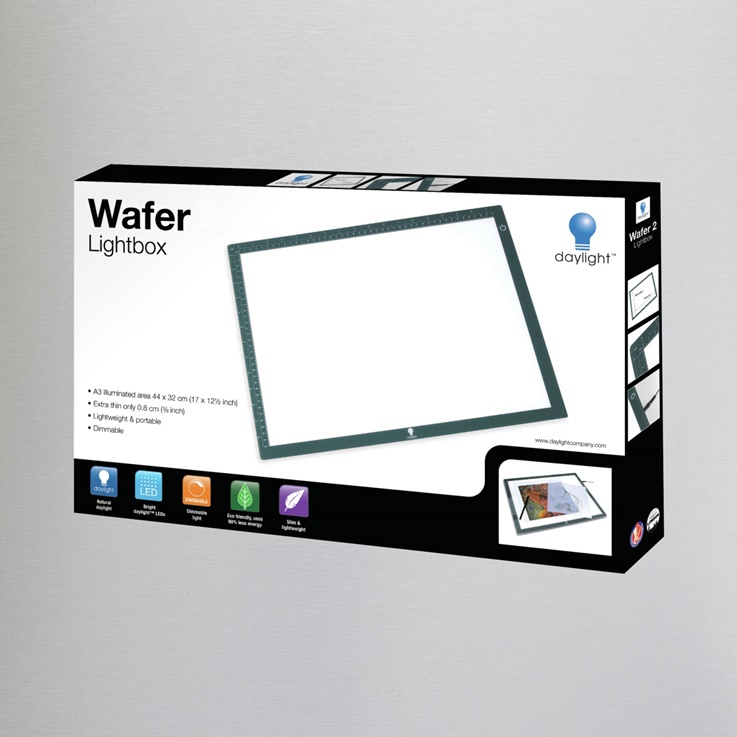 Wafer Lysbord LED A4+ i gruppen Kunstnerartikler / Kunstnertilbehør / Lysborde hos Pen Store (111246)