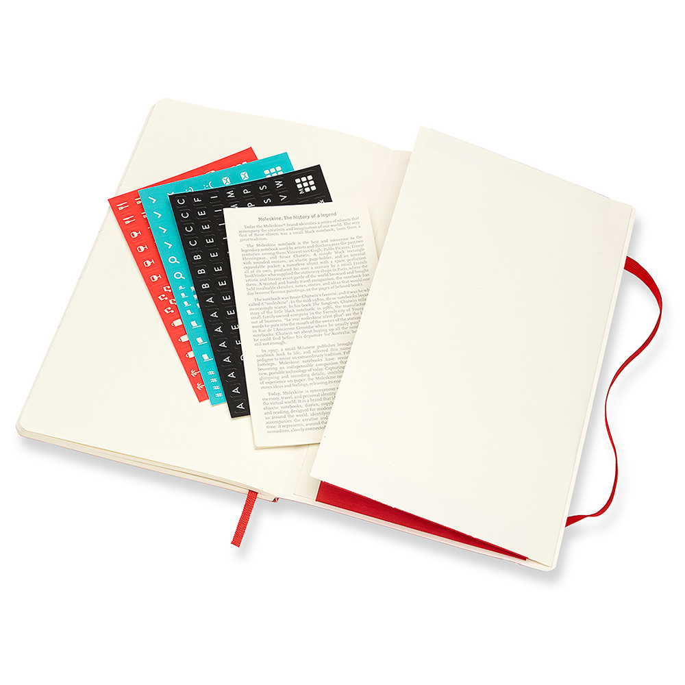 Moleskine Calendar 2023 Moleskine Kalendere 2021 Weekly Horizontal Softcover Large Red Pen Store
