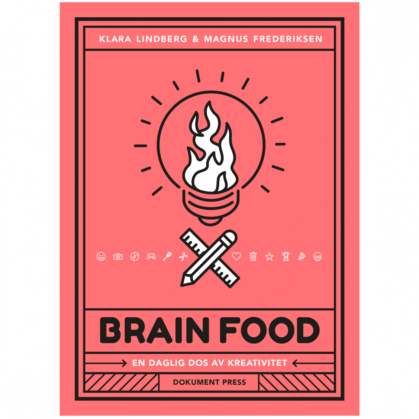 Brain Food: A Daily Dose of Creativity i gruppen Hobby & Kreativitet / Skabe / Håndværk og DIY hos Pen Store (112535)