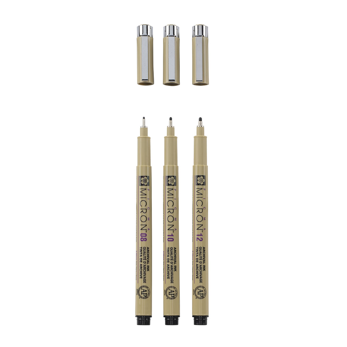 Pigma Micron Fineliners 3-pack Bred i gruppen Penne / Produktserie / Pigma Micron hos Pen Store (125572)