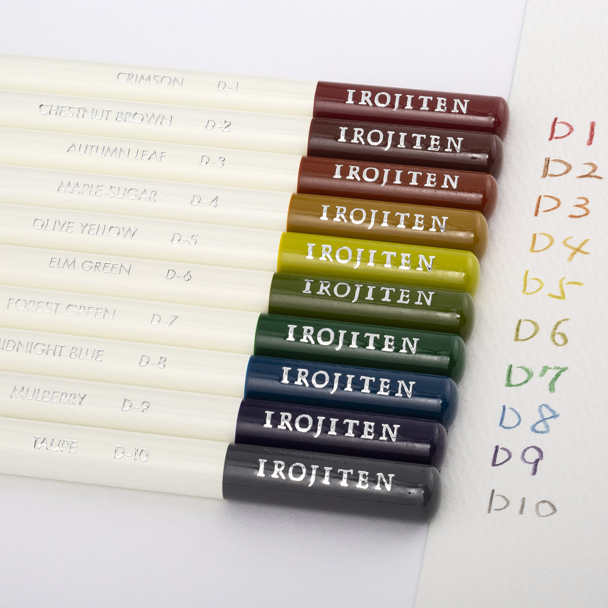 Pencil Irojiten set Rainforest i gruppen Penne / Kunstnerpenne / Farvepenne hos Pen Store (128101)