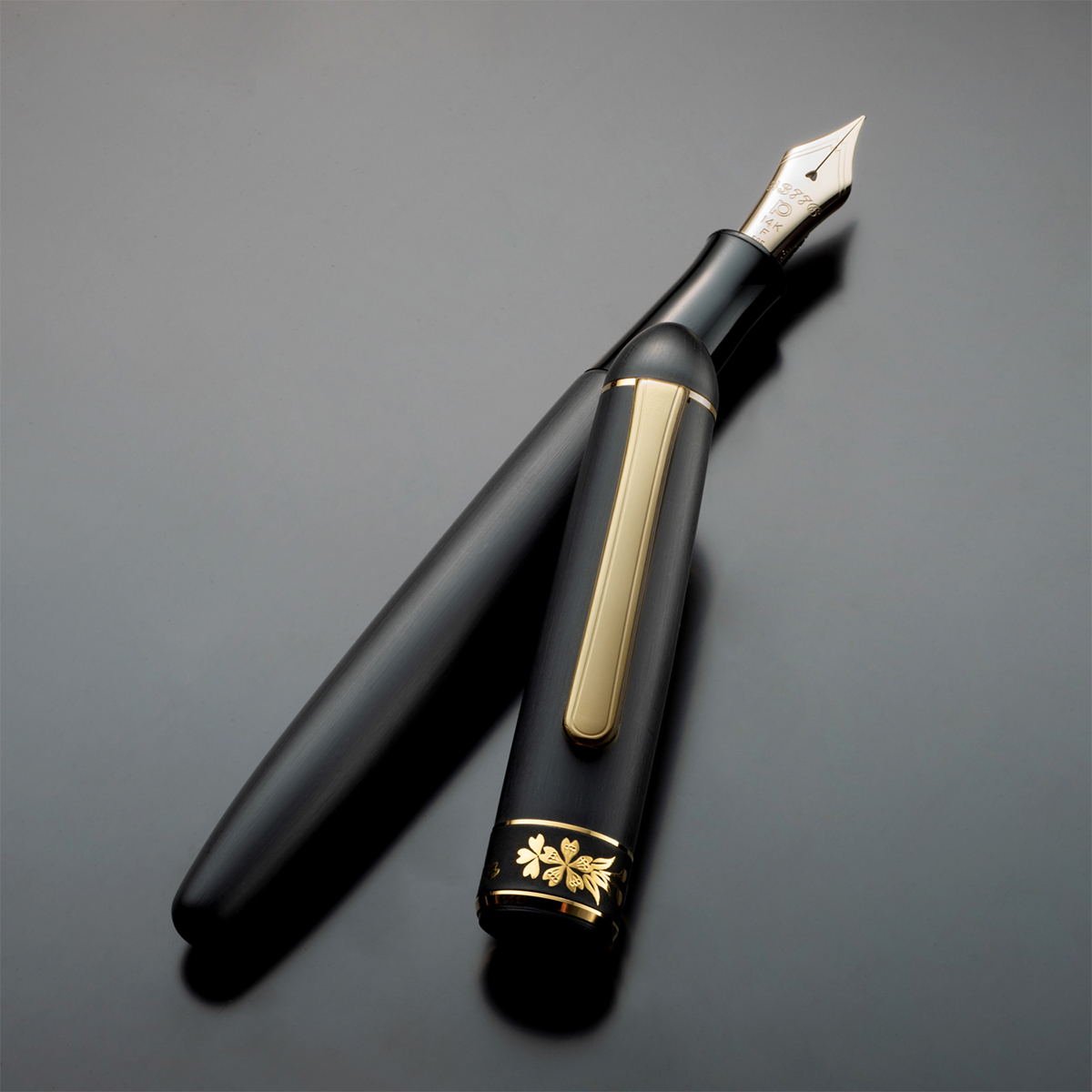 #3776 Century Fyldepen Pure Gold Zo-gan i gruppen Penne / Fine Writing / Fyldepenne hos Pen Store (129845_r)