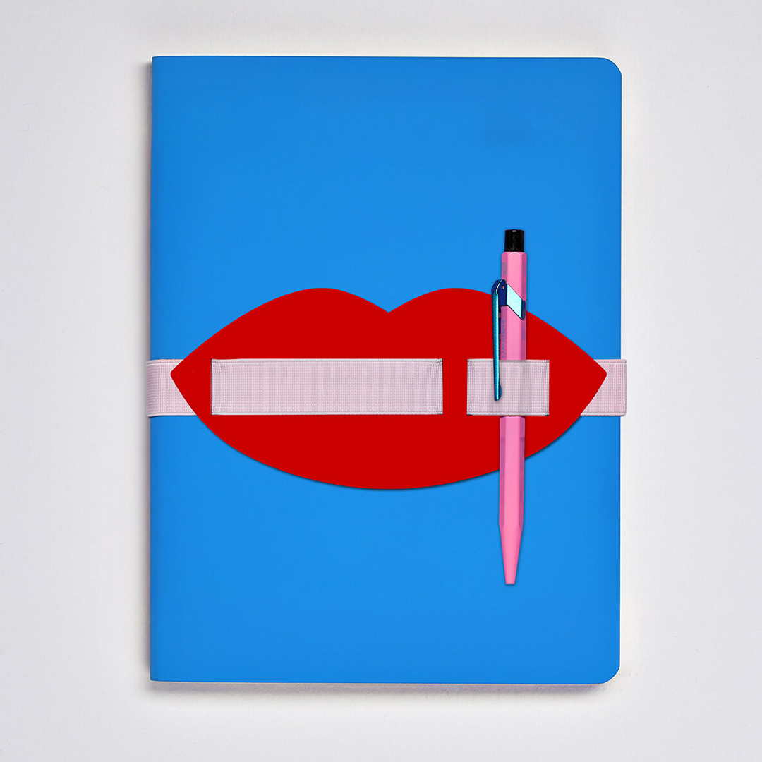 Notebook Voyager L Light - Lips