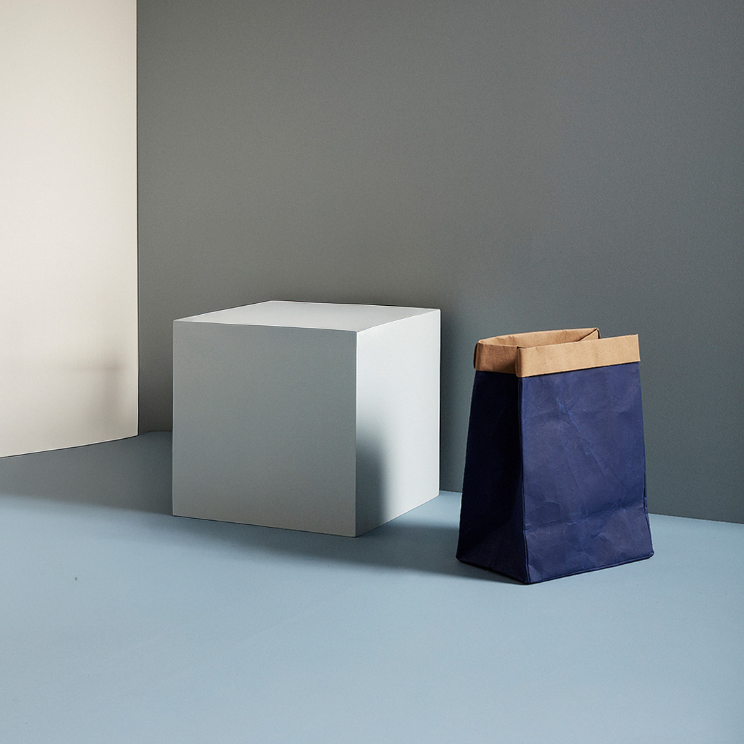 Paper basket Blue Opbevaringskurv 2-pak