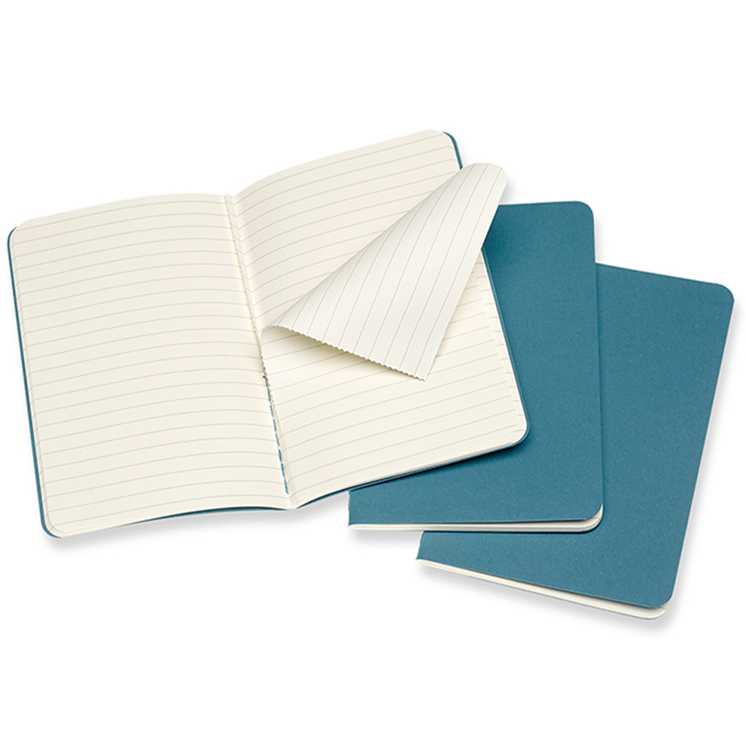 Cahier Notebook Pocket Brisk Blue Linjeret