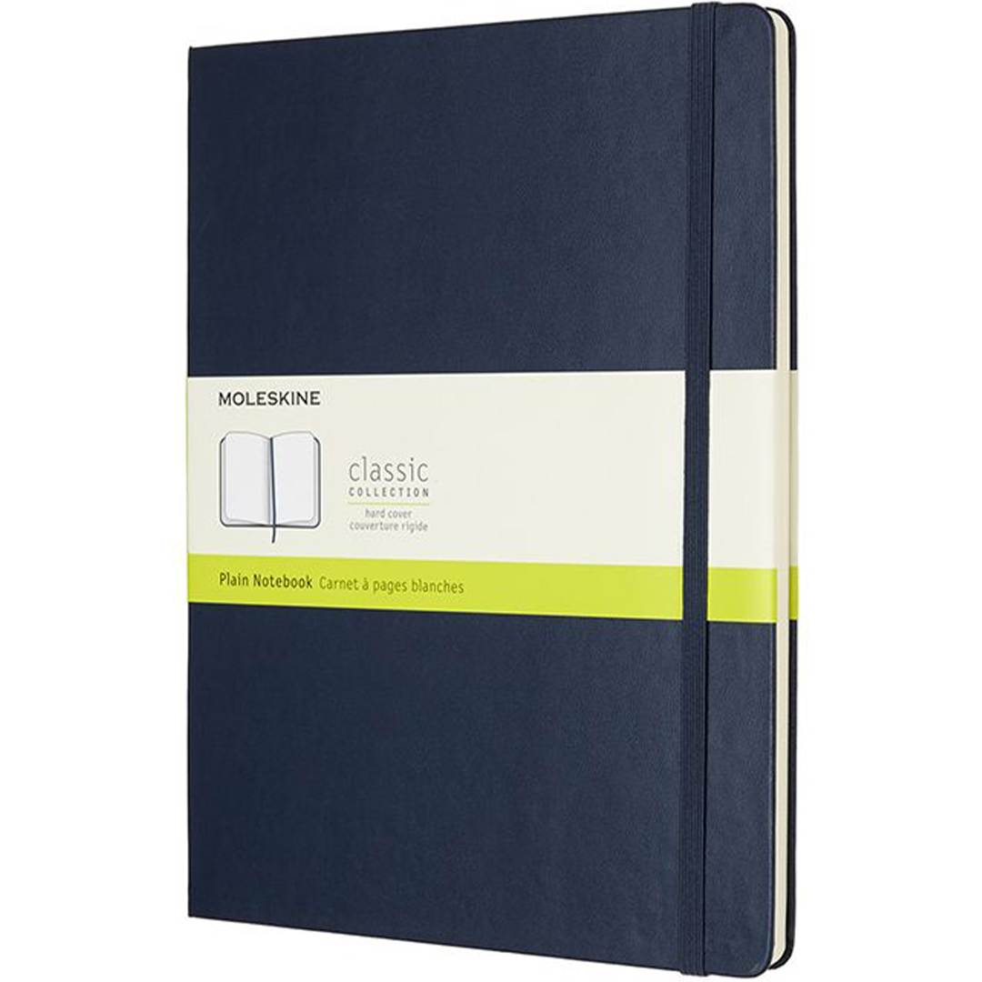 Classic Hard Cover Notebook XL Blue